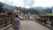Lots of buildings collapsed in Lamosangu Bazaar